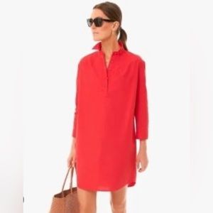 NWOT Tuckernuck Poppy Red Polly dress size S